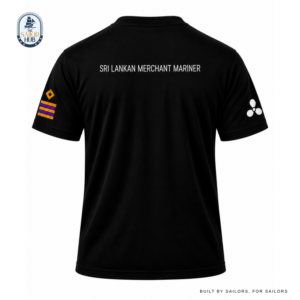 Second Engineer Crew Neck - Black