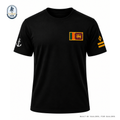 Second Officer Rank Crew Neck - Black