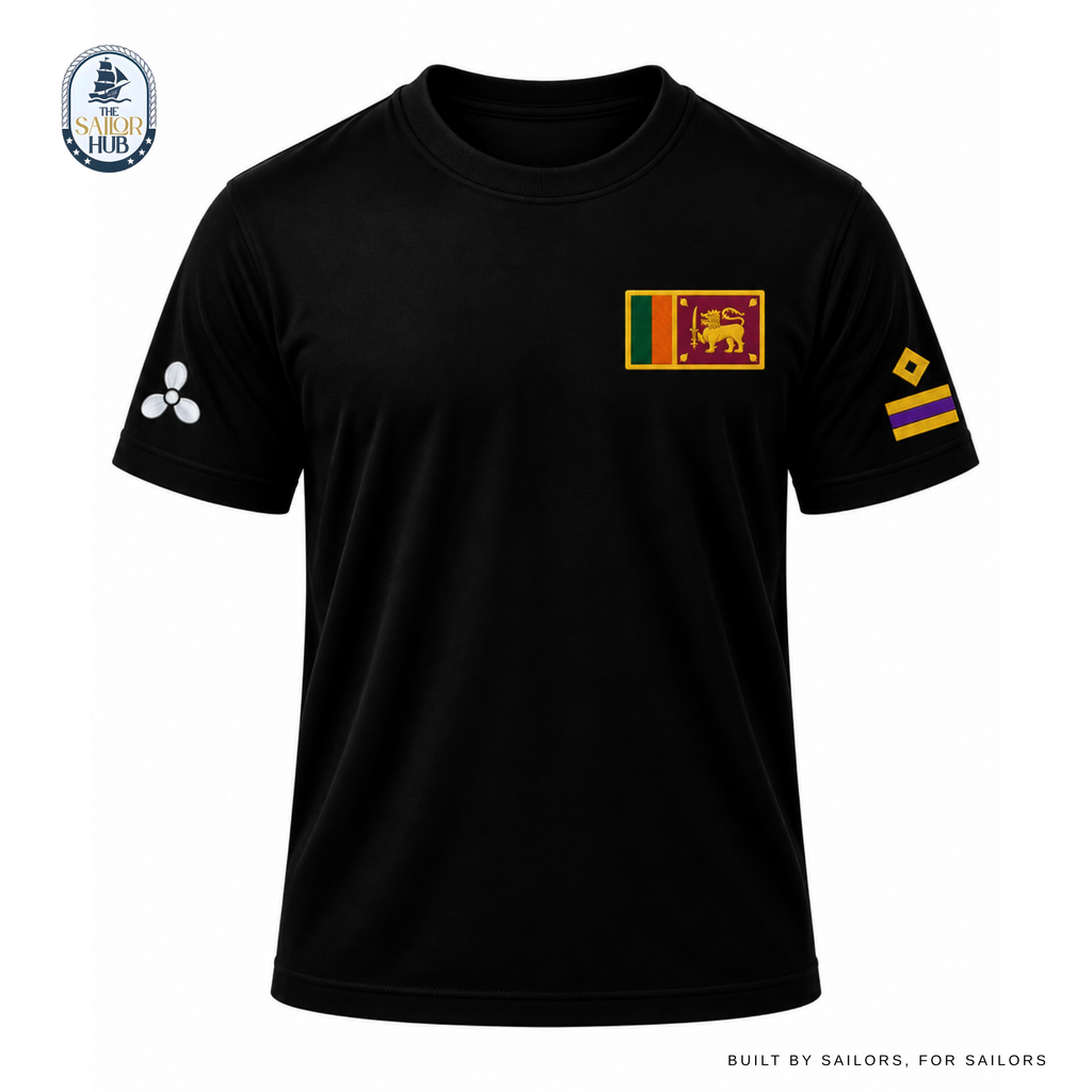 Third Engineer Crew Neck - Black