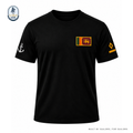 Third Officer Rank Crew Neck - Black