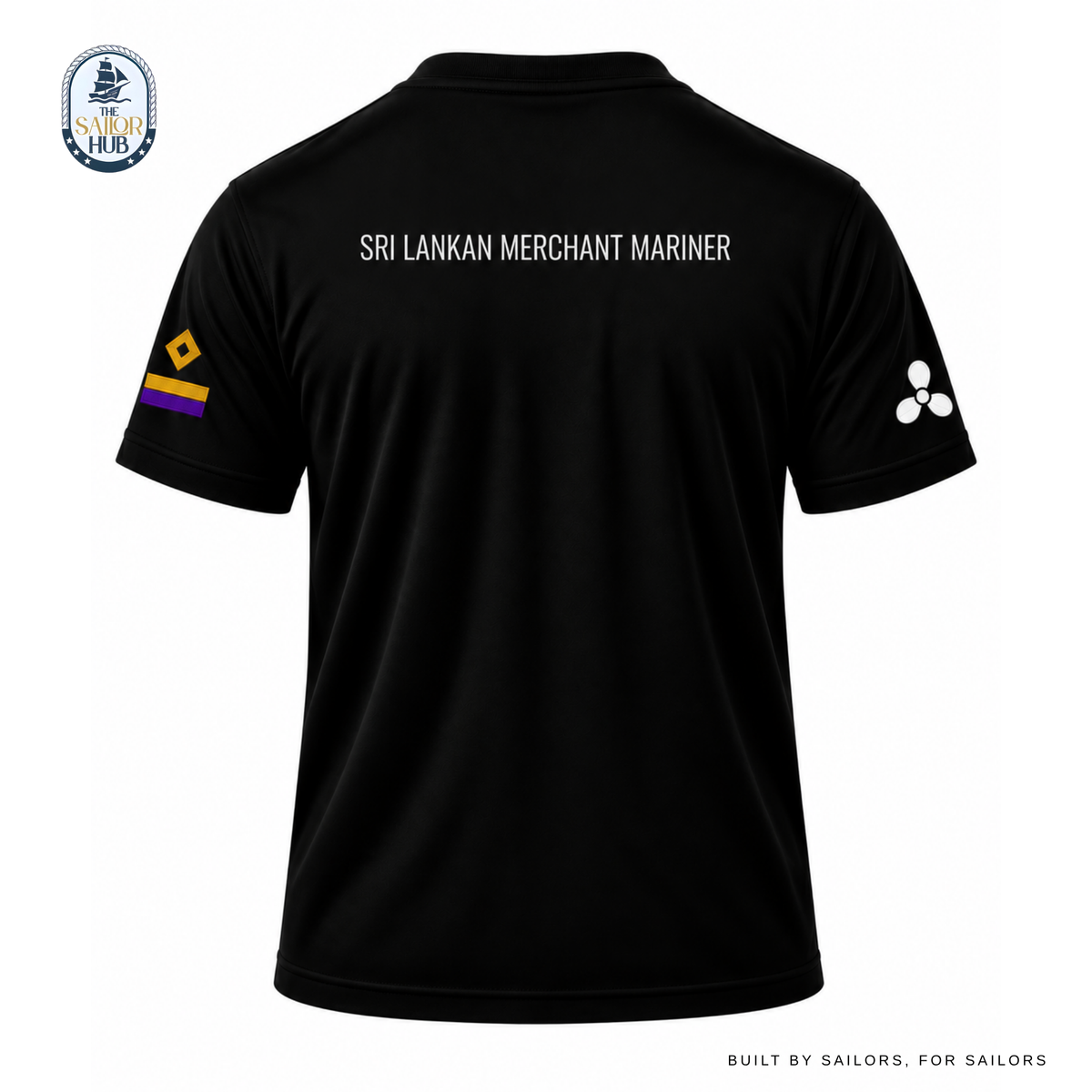 Fourth Engineer Crew Neck - Black