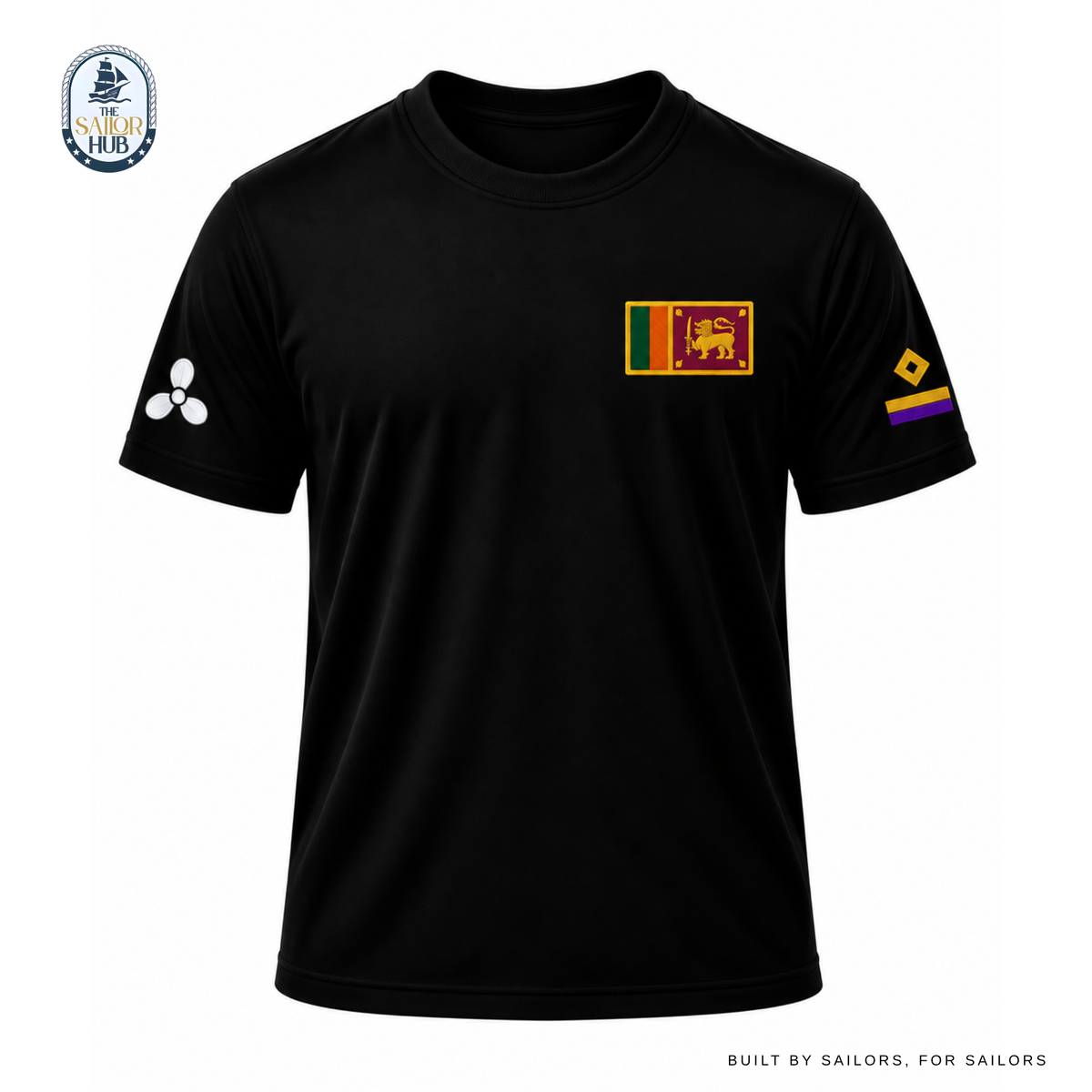 Fourth Engineer Crew Neck - Black