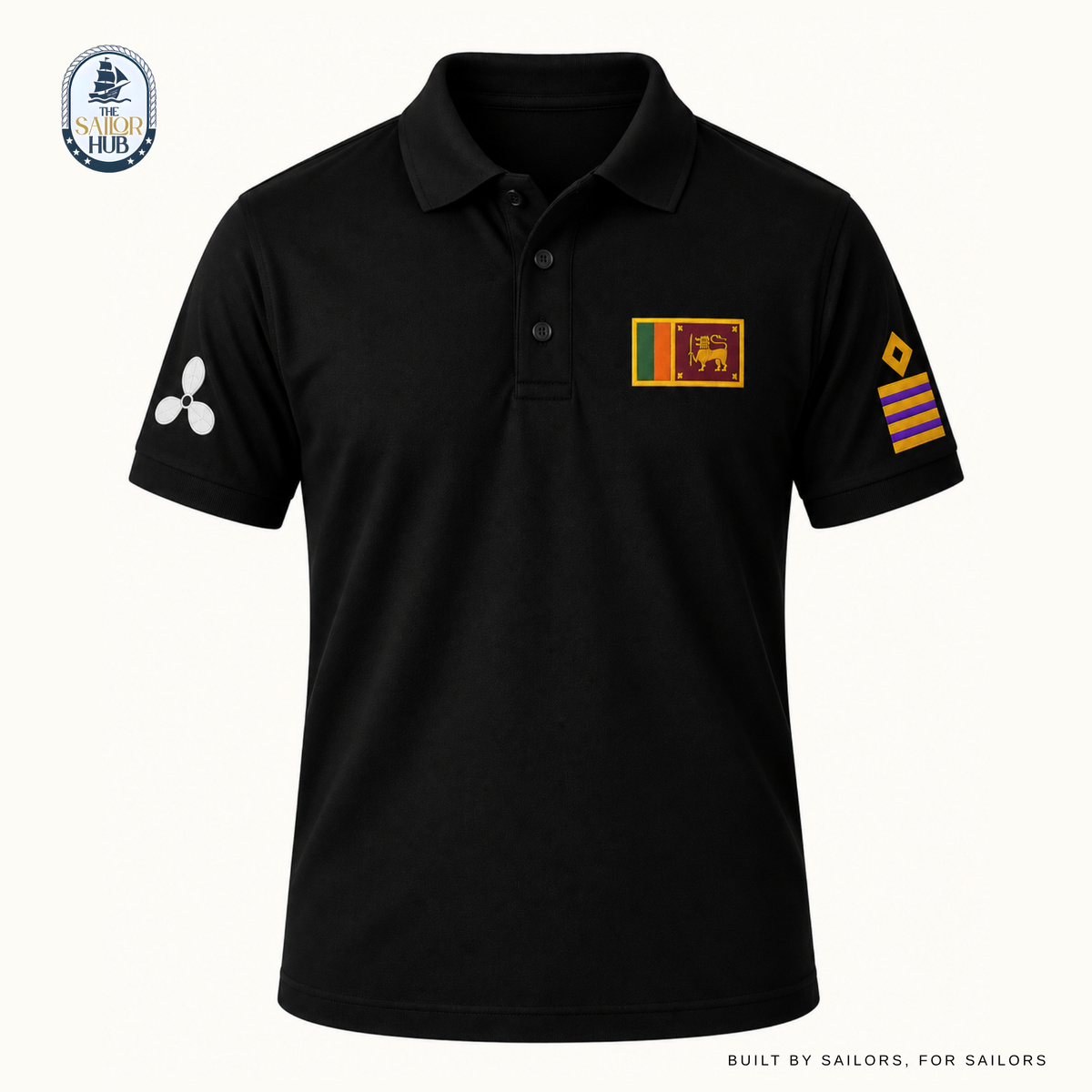 Chief Engineer Polo - Black